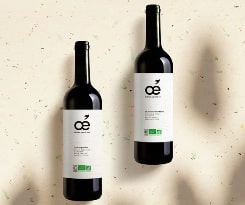 Vin rouge bordeaux bio Oé